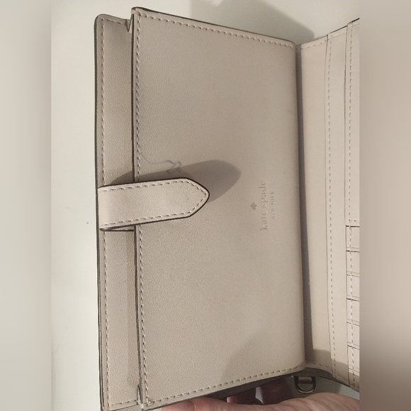 Kate Spade Staci Metallic Phone Wallet - Picture 2 of 13